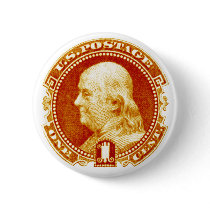 1869 Benjamin Franklin Stamp