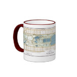 1875 Map of the Central Park, New York City Mug