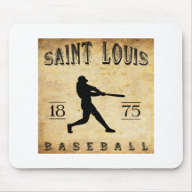 1875 Saint Louis Missouri Baseball Mouse Pads