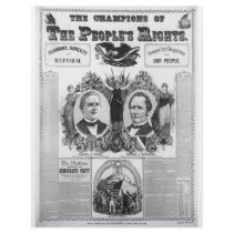 1876 Tilden - Hendricks Custom Letterhead