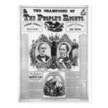 1876 Tilden - Hendricks Postcard