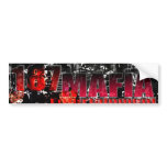 187 Mafia Car banner bumper stickers