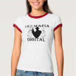 187 Mafia Digital  Ringer shirt for ladies