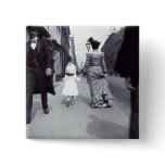 1880 Mother + Daughter in Boston Pinback Buttons
