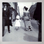 1880 Mother + Daughter in Boston Poster