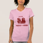 1880 Vote Garfield and Arthur, red Tee Shirt