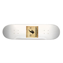 1882 Cambridge Massachusetts Football Skate Decks