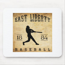 1884 East Liberty Ohio Baseball Mousepads