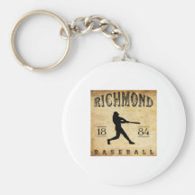 1884 Richmond Virginia Baseball Keychain