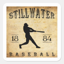 1884 Stillwater Minnesota Baseball Stickers
