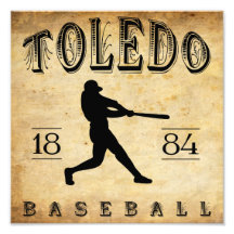 1884 Toledo Ohio Baseball Photo