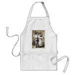 1885 Young Couple in Love Apron