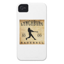 1886 Lynchburg Virginia Baseball Case-Mate iPhone 4 Cases