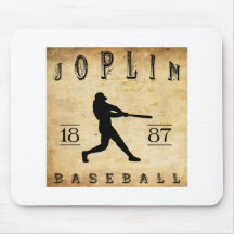 1887 Joplin Missouri Baseball Mousepad