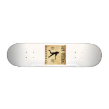 1887 New Orleans Louisiana Baseball Custom Skate Board