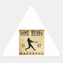 1887 Pine Bluff Arkansas Baseball Sticker