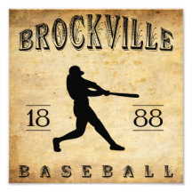 1888 Brockville Ontario Canada Baseball Photo