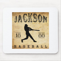 1888 Jackson Michigan Basebal Mouse Pad