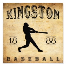 1888 Kingston Ontario Canada Baseball Photographic Print