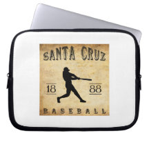 1888 Santa Cruz California Baseball Laptop Sleeves