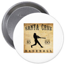 1888 Santa Cruz California Baseball Pins