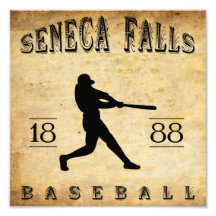 1888 Seneca Falls New York Baseball Photo Art