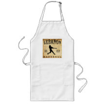 1889 Lebanon Pennsylvania Baseball Apron