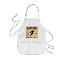 1890 Allegheny Pennsylvania Football Apron