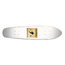 1890 Charlottesville Virginia Football Skate Board
