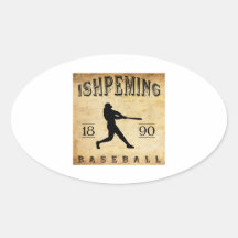 1890 Ishpeming Michigan Baseball Stickers