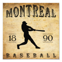 1890 Montreal Quebec Canada Baseball Photo