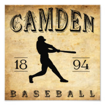 1894 Camden Arkansas Baseball Photographic Print