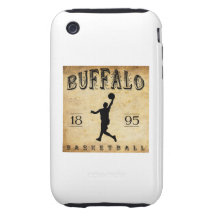 1895 Buffalo New York Basketball Tough iPhone 3 Case