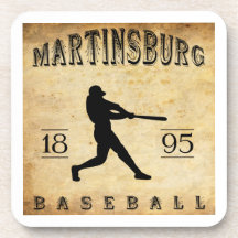 1895 Martinsburg West Virginia Baseball Coasters