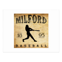 1895 Milford New Hampshire Baseball Postcards