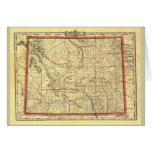 1895 Wyoming Map Card