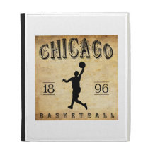 1896 Chicago Illinois Basketball iPad Folio Case