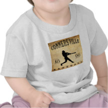 1896 Connersville Indiana Baseball Tshirt