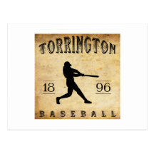 1896 Torrington Connecticut Baseball Postcards