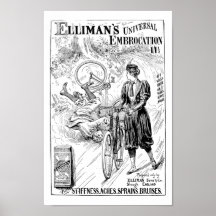 1897  Garments - Bicycle Riding Poster