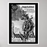 1897 Imperial Bicycle Advertising Poster posters