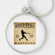 1897 Moorhead Minnesota Baseball Key Chains