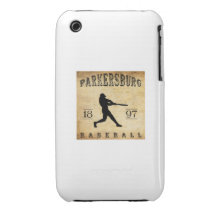 1897 Parkersburg West Virginia Baseball iPhone 3 Cases