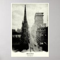 1898 Broadway New York City Print