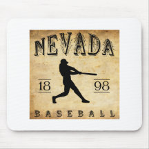 1898 Nevada Missouri Baseball Mouse Pad