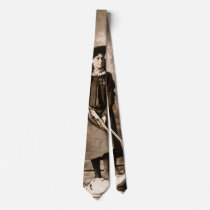 1898 Photo of Miss Annie Oakley Holding a Rifle Neck Wear