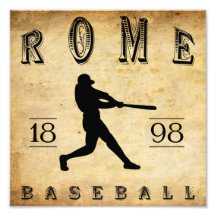 1898 Rome New York Baseball Photo