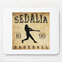 1898 Sedalia Missouri Baseball Mousepads