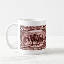 1898 Troops Guarding Wagon Train Coffee Mugs