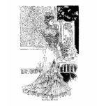 1899 French 5:00 O'Clock Tea Gown T-Shirt